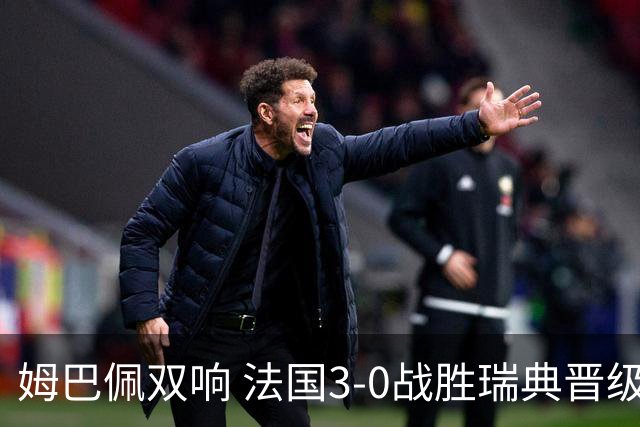 姆巴佩双响 法国3-0战胜瑞典晋级16强